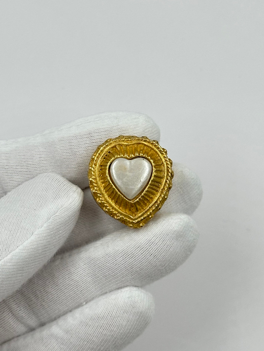 Накладка на пуговицу Сердце