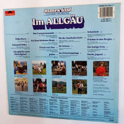 Винтажная виниловая пластинка LP James Last und sein Orchester Im Allgau (Germany 1984)