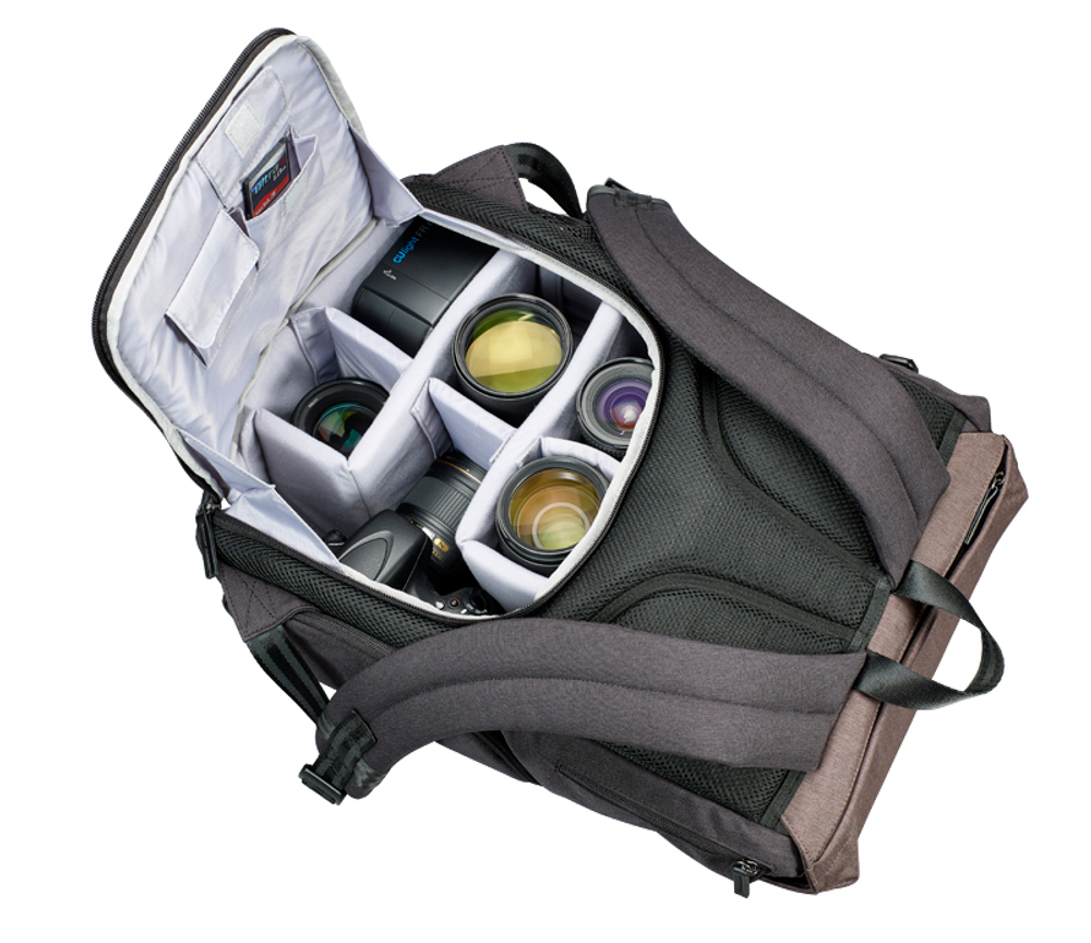 CULLMANN BRISTOL DayPack 600+, brown. Рюкзак для фото оборудования