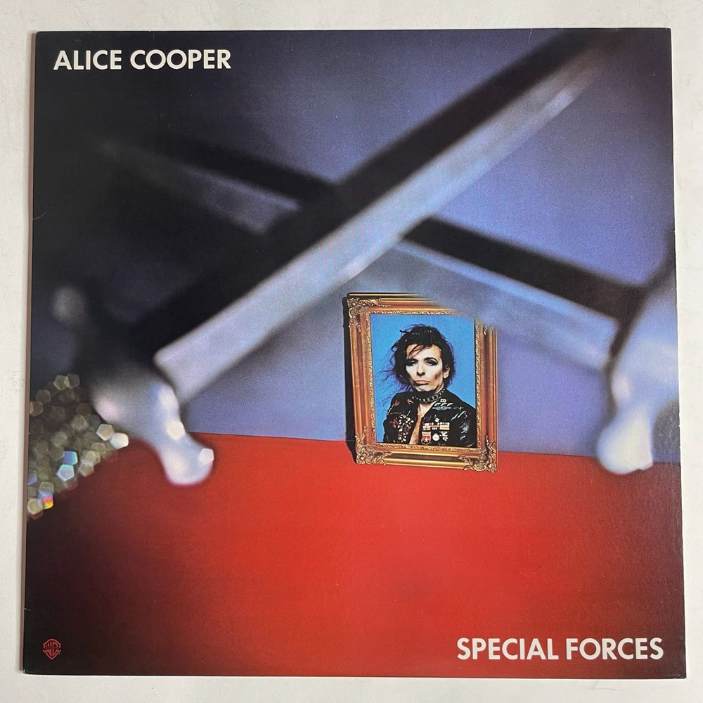 Винтажная виниловая пластинка LP Alice Cooper Special Forces (USA 1981)