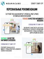 Matter (WiFi) Датчик качества воздуха PM2.5/PM10 SONOFF SAWF-07P