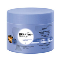 Витэкс Keratin + Пептиды Бальзам-маска для всех типов волос против выпадения волос 300 мл