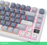 Клавиатура Royal Kludge RK-M75 Brown switch/Ocean Blue