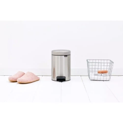 Brabantia - Контейнер для мусора NewIcon 3л, матовая сталь / артикул   112164  / GTIN 8710755112164