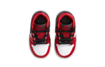 Baby Jordan Air Jordan 1 Retro High OG "Satin Red" comfortable and versatile shock absorption non-slip high-top toddler shoes Satin Red 2020 edition