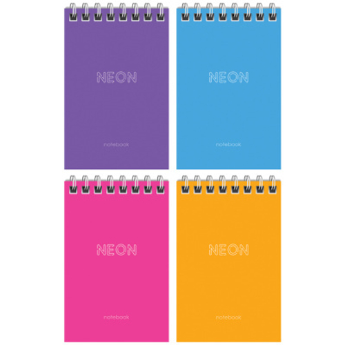Блокнот А7 40л. на гребне ArtSpace "Яркий. Neon" И