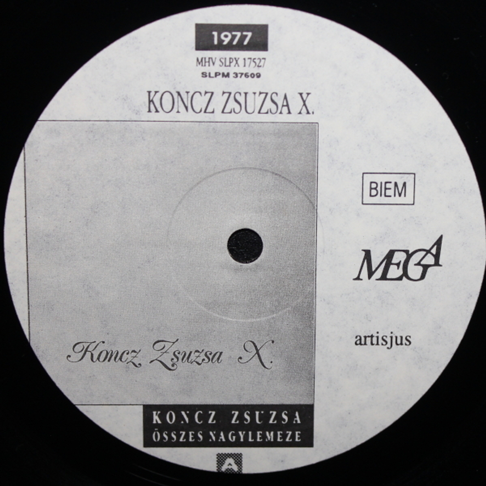 Koncz Zsuzsa / Osszes Nagylemeze Az Illes Egyuttessel es A Fonograffal (10LP)