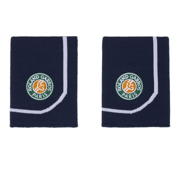 Напульсник теннисный Roland Garros Performance 2P - navy/white