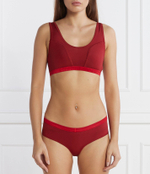Комплект нижнего белья Calvin Klein Underwear - бордовый(000QF7493E)