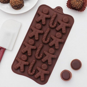 Форма для шоколада "Мистер Джинджер"