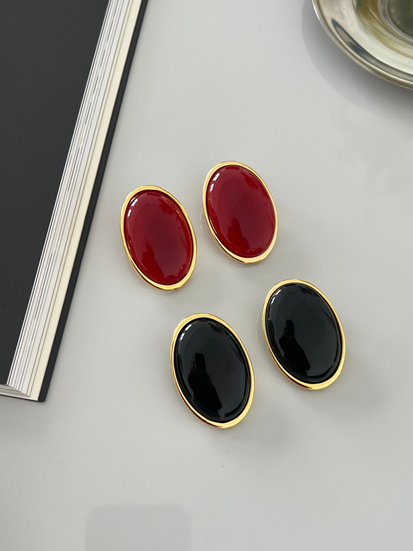 Серьги имиджевые крупные