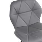 Офисное кресло Woodville Вальд экокожа серое