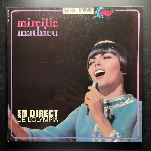 Mireille Mathieu ‎– En Direct De L'Olympia (Франция 1968г.)