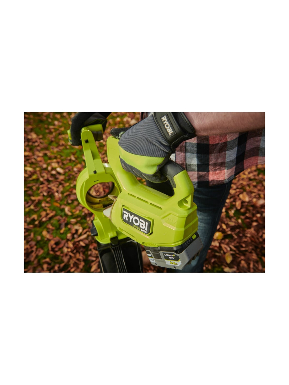 Бесщеточный садовый пылесос-воздуходувка Ryobi ONE+ 18В RY18BVXA-0 5133005546