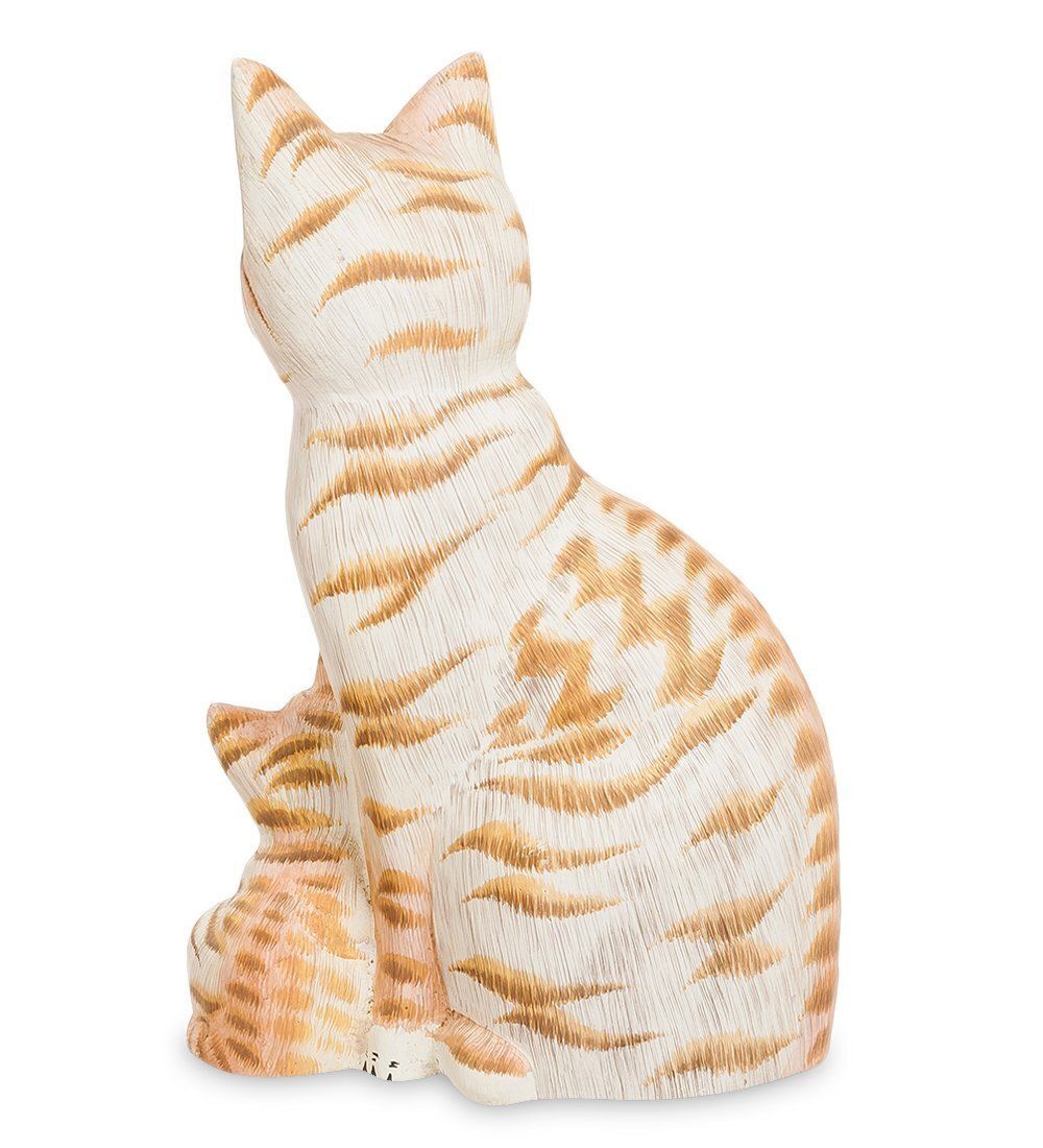 Decor and Gift 89-013 Фигурка «Кошка с котенком» (о.Бали)