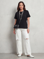 Базовая футболка черного цвета