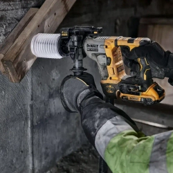 Перфоратор DeWalt DCH172N 20V Max, SDS-Plus, аккумуляторный, бесщеточный, 1.4 Дж,набор электроинструмента