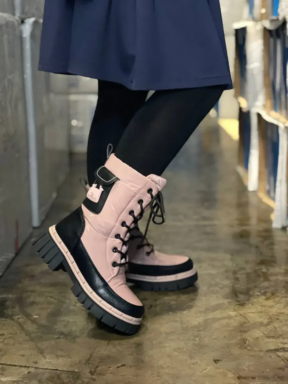 Сапоги зимние для девочки