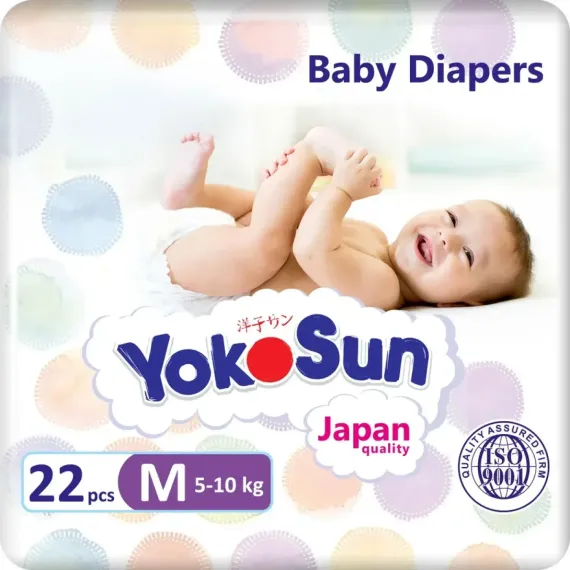 Подгузники YokoSun M (5-10 кг) 22 шт.