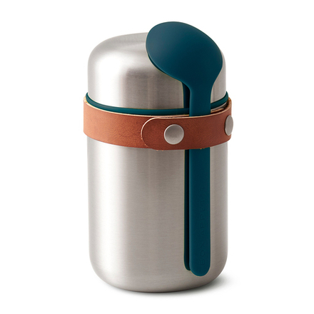Термос black+blum, food flask, 400 мл, бирюзовый