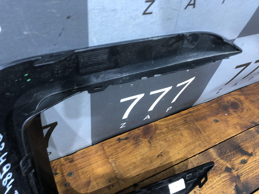 Решетка бампера левая R-Line VW Touareg 3 18-нв Б/У Оригинал 760853663A