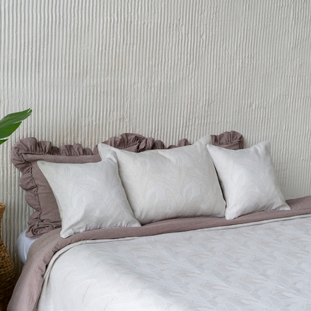 Покрывало жаккард НИГГМА (арт. BL02-370-02) - бежевое