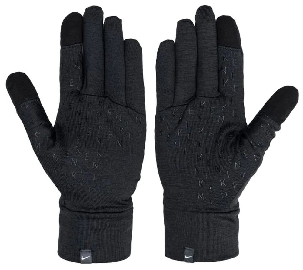 Перчатки спортивные Nike Dri-Fit Fleece Gloves - black/black/silver