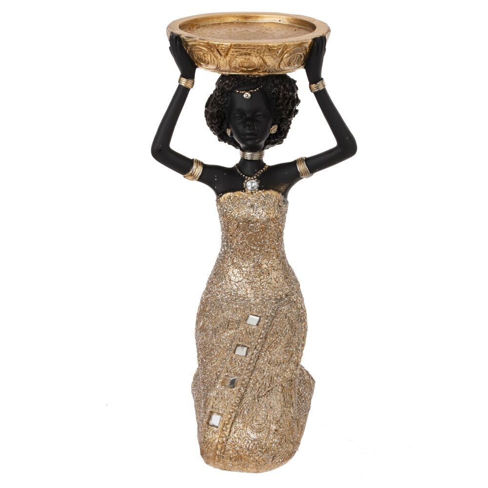 GAEM Фигурка декоративная "Африканка", L11 W14,5 H20 см