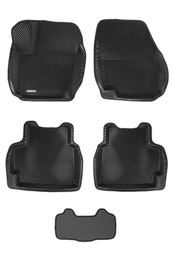 Коврики салона для FORD Mondeo (2007-2014) Euromat 3D EVA черные Арт EM3DEVA-002211