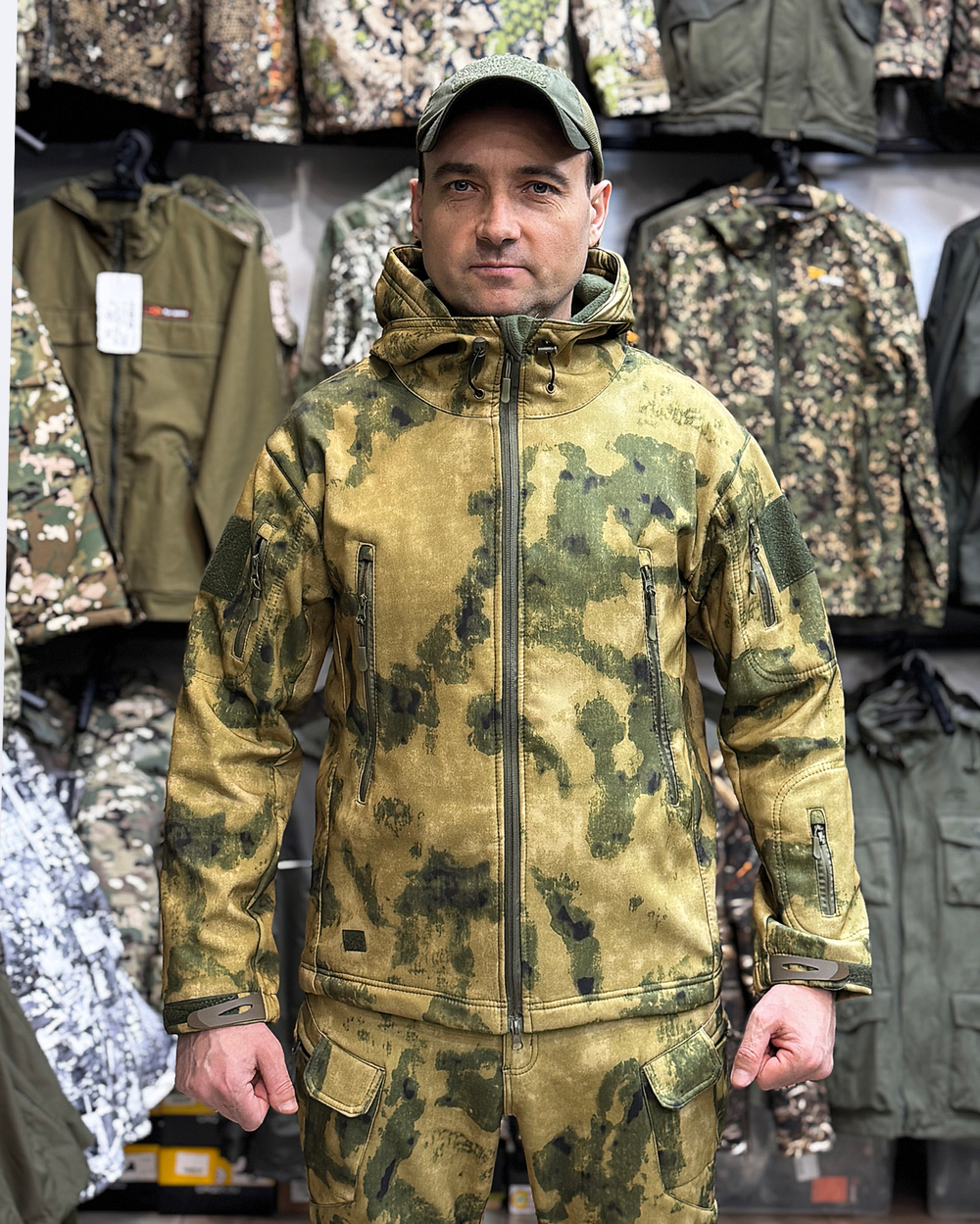 Куртка софтшелл "Лес"