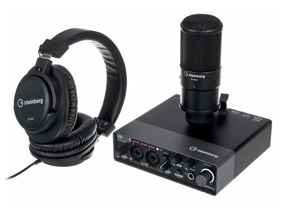 Комплект Steinberg UR22C Recording Pack