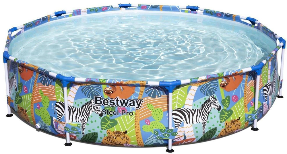 Бассейн каркасный круглый Steel Pro 305х66см, 4062л, 56985