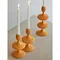 Подсвечник vivlend, 20 см, оранжевый