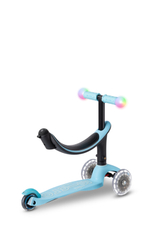 Самокат Micro Mini2Grow Deluxe Magic LED синий