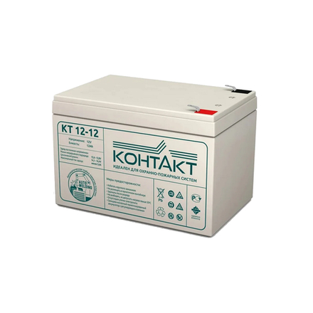 Аккумулятор КТ 1212 (12В 12А/ч)