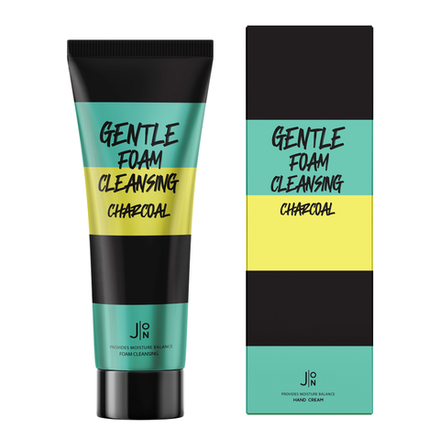 J:ON пенка для умывания УГОЛЬ Gentle Foam Cleansing Charcoal, 100 мл