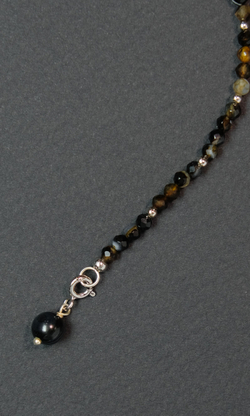 Колье Сотуар "Memo about Health" из агата