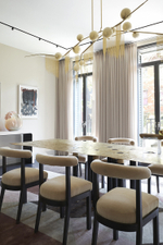 Ceiling design lamp  3-GLOBE CHERRYBOMB FLUSH MOUNT by Lindsey Adelman