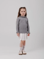 Джемпер для девочки с воланами