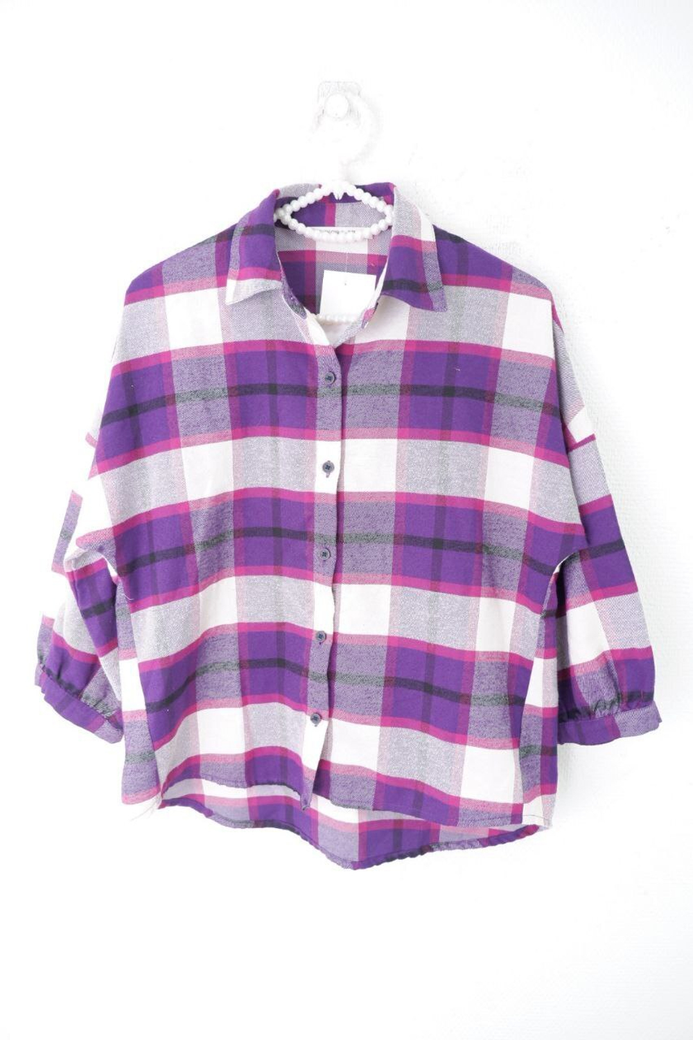 Рубашка Gloria Jeans фиолетовая на 11-12 лет