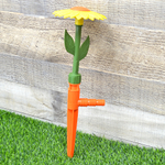 Распылитель со штуцером 1/2"-5/8"-3/4" "Цветок" с колышком