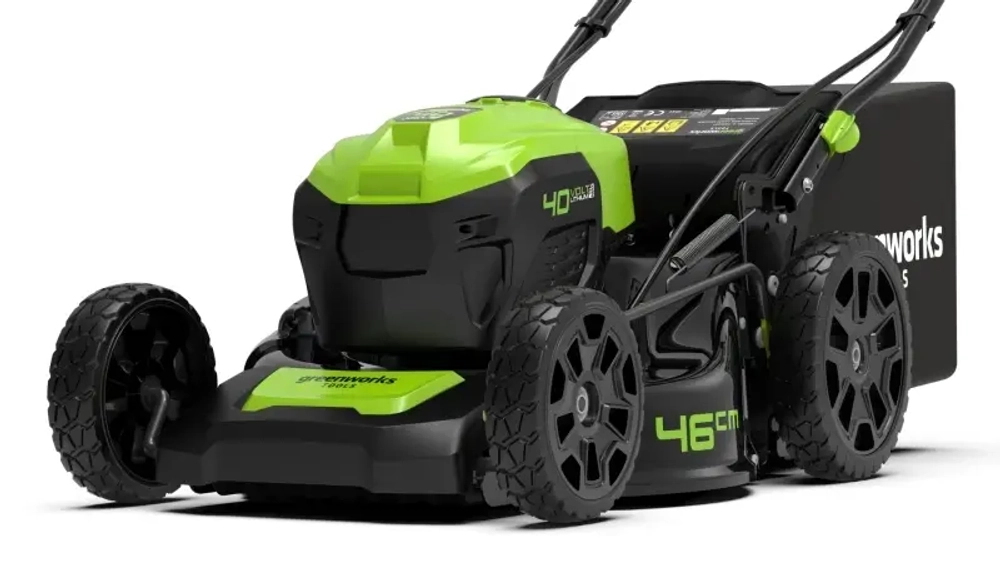 Аккумуляторная самоходная газонокосилка Greenworks GD40LM46SP