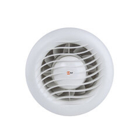 Жаростойкий низковольтный вентилятор для бани и сауны ММ-S LV 100 круг 105 м³/час с обратным клапаном