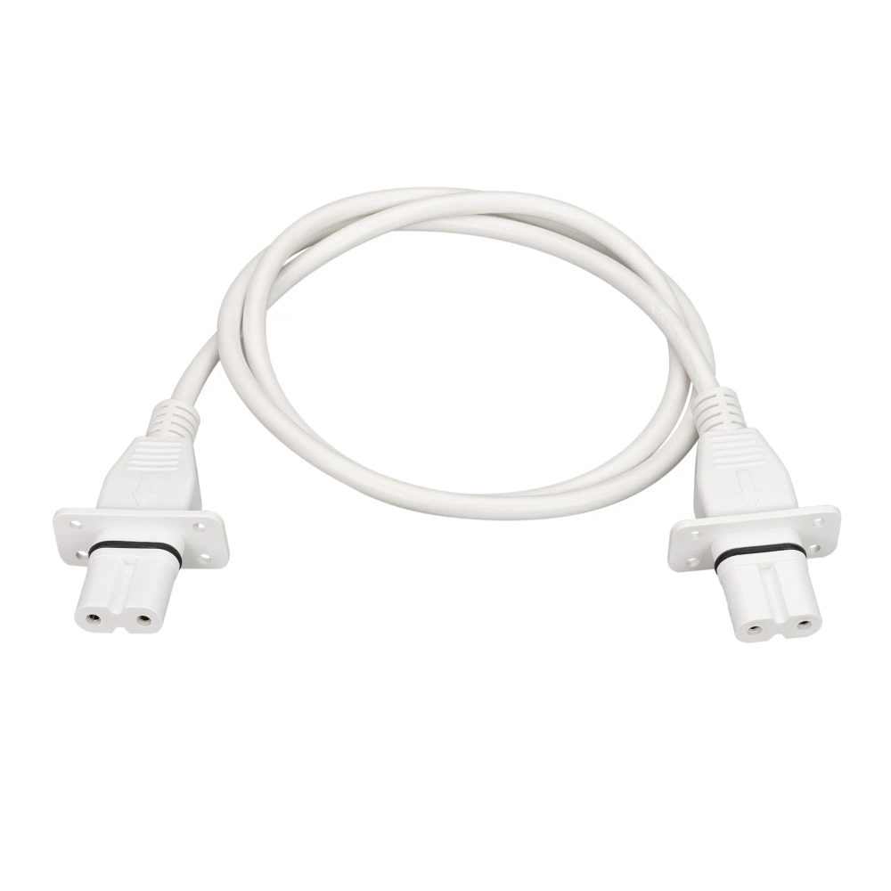 Коннектор ARL-TAIL-1000-CON-FF-2pin (WH) (Arlight, IP20 Пластик, 5 лет) 030994