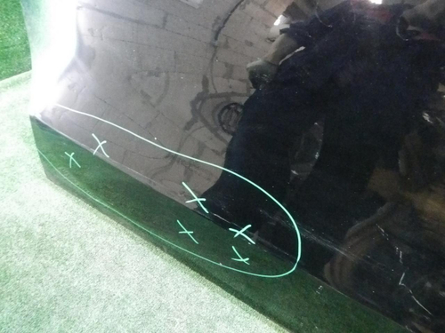 Дверь передняя правая Mercedes GLA X156 (2013-2020)