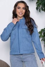 Жакет на молнии Александра (синий) Б10609 LT Collection