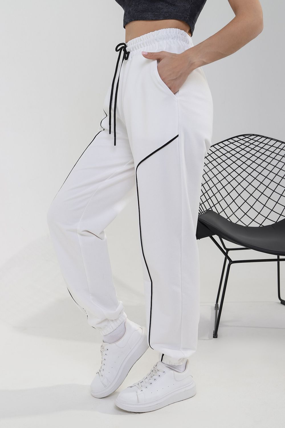 Брюки Сияние стиля-1 Виотекс МОЛОЧНЫЙ