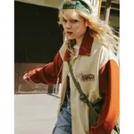 Бомбер SoWhat? Оверсайз Песочный