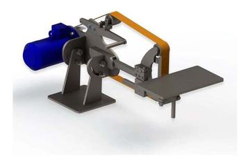 Ленточно-шлифовальный станок Петроградъ модель 1, 2000 мм М00012584