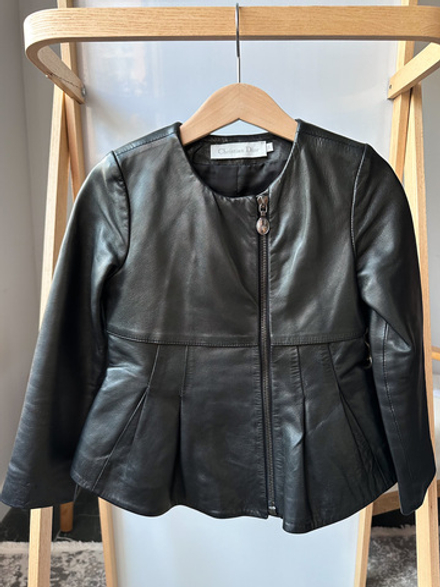 Кожаная куртка Christian Dior, 110